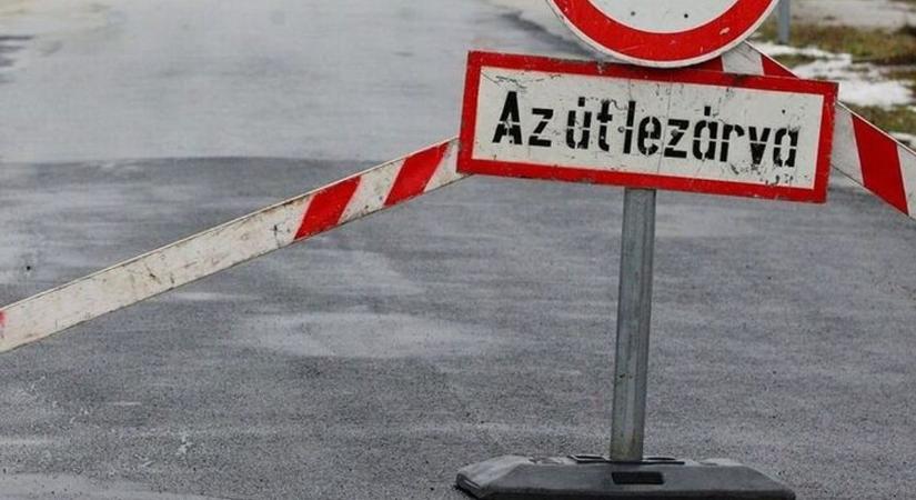 Teljes útzár pénteken és még a víz is elmegy – itt számíts rá!
