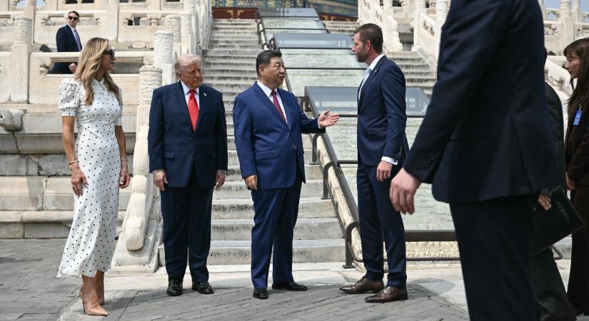 Trump Pekingben: „hihetetlen látogatás” volt, amelyből „sok jó származott”