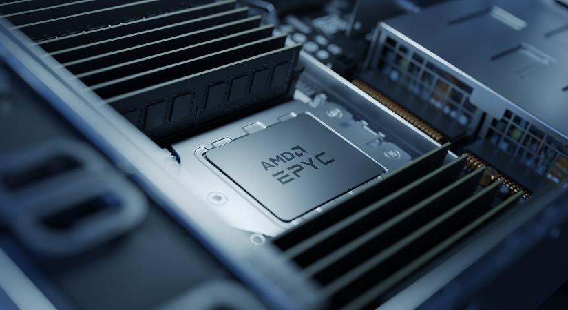 Rekordot döntött az AMD EPYC szerverprocesszorok árbevétel-alapú piaci részesedése