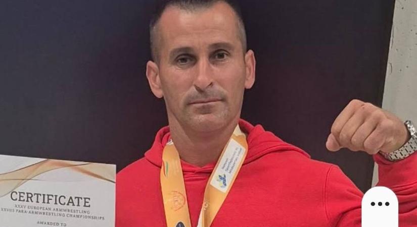 Hatalmas szentimrei siker az Európa-bajnokságon: érmet hozott Baga Csaba bal keze