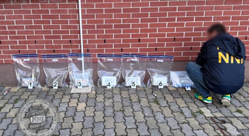 Letenyénél állították meg a szerb sofőrt, 10 kilogramm kokaint találtak nála