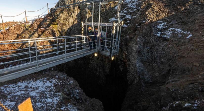 Geológiai képtelenség Reykjavík mellett: a vulkán, aminek üres maradt a gyomra