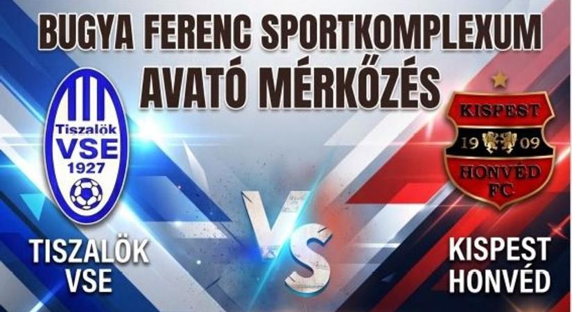 Futballünnep Tiszalökön, pályán a Honvéd öregfiúk csapata