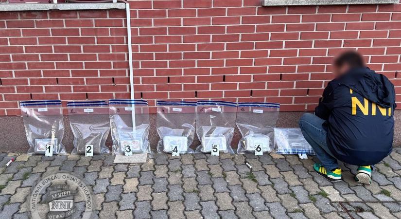 300 milliós kokainfogás a zalai határon: 10 kiló drogot találtak egy kocsiban