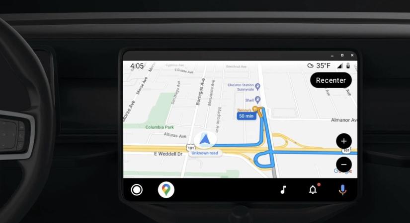 Az Android Auto megkapja a YouTube-ot, a Geminit és az elmúlt évek legnagyobb térképfrissítését is