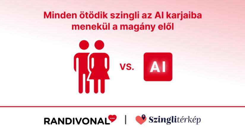 Minden ötödik szingli az AI karjaiba menekül a magány elől