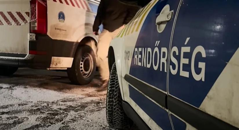 Lopott autóval menekült a rendőrök elől - majdnem halálos balesetet okozott a borsodi sofőr