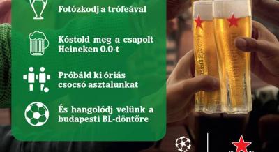 2026. május 17-én a budaörsi Auchanba érkezik az eredeti BL-trófea