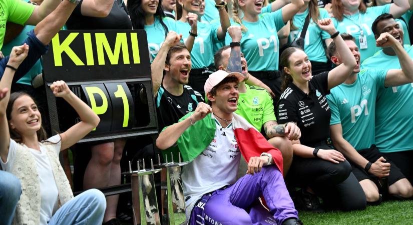 Antonelli újabb elismerést kapott: „Fantasztikus munkát végzett!”