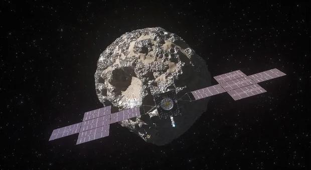 A NASA Psyche űrszondája a Marshoz közel suhan el egy fémben gazdag aszteroida felé