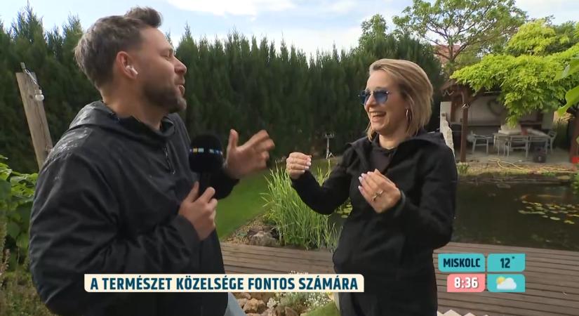 Pataki Zita esőtáncot járna az apadó Velencei-tó miatt