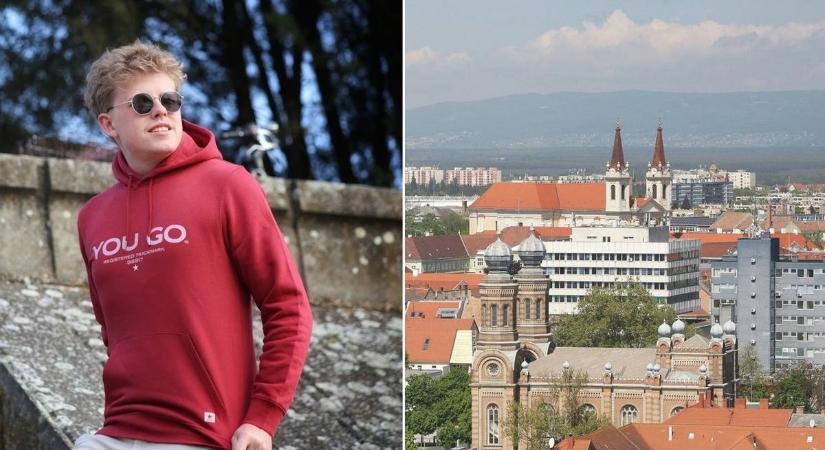 Ismert dán vlogger járta körbe Szombathelyt - videó