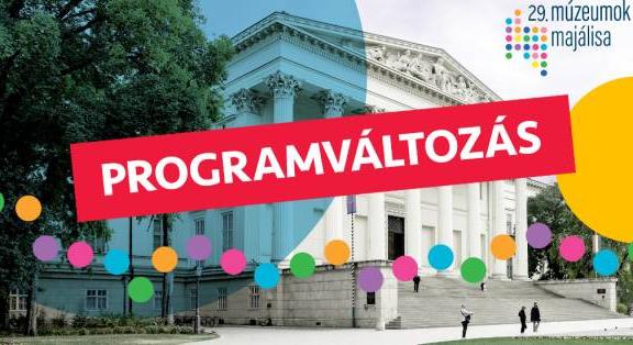 Programváltozás a Múzeumok Majálisán az időjárás miatt