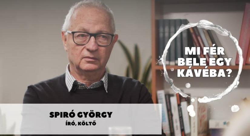 Mi fér bele egy kávéba? Spiró Györggyel beszélgetünk szombaton 11 órától a Maszol YouTube-csatornáján