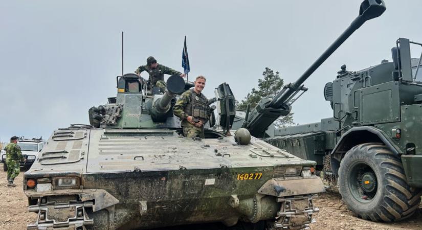 AP: az ukrán hadsereg „megsemmisítette” a svéd hadsereget NATO-gyakorlatok során