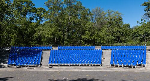 Megújul az Újszegedi Szabadtéri Színpad nézőtere