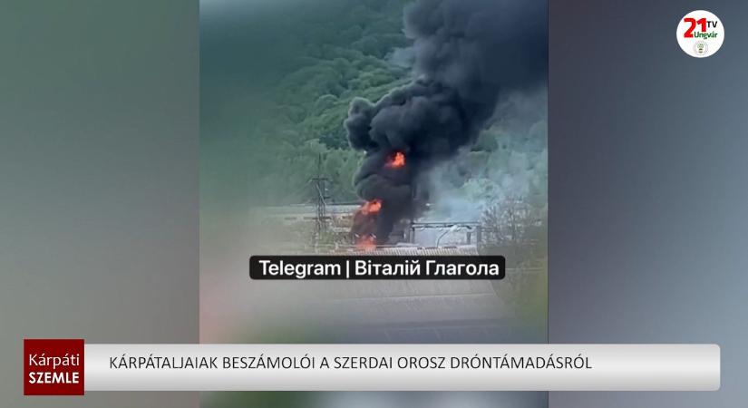 Kárpátaljaiak beszámolói a szerdai orosz dróntámadásról (videó)