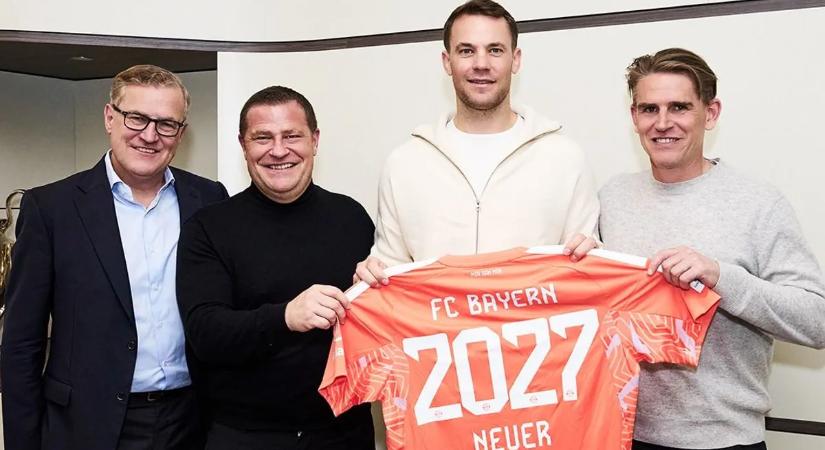 Manuel Neuer további egy évig a Bayern München játékosa lesz – hivatalos