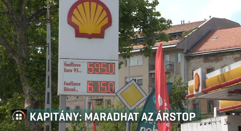 Kapitány István szerint maradhat az üzemanyagár-stop