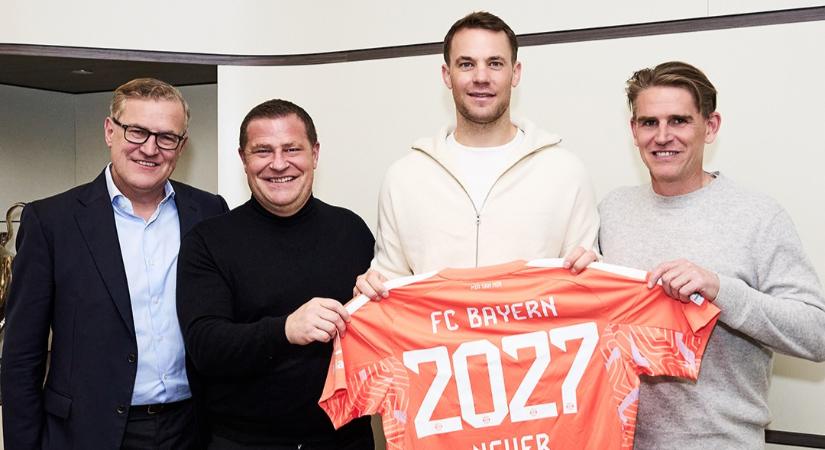 Manuel Neuer további egy évig a Bayern München játékosa lesz