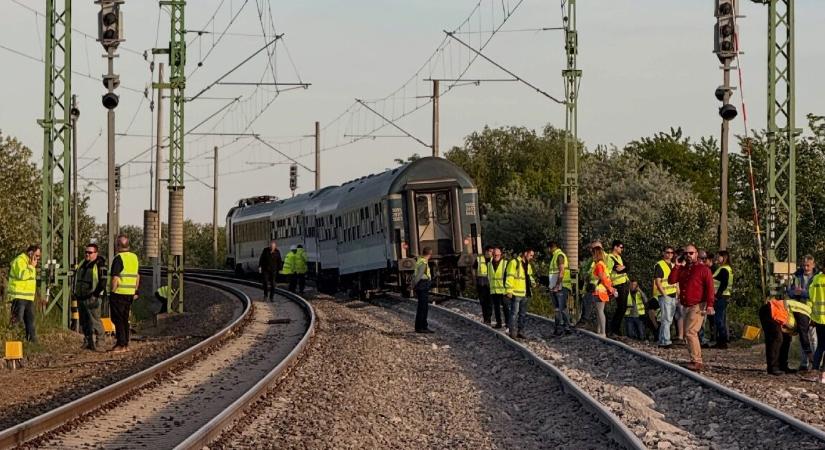 Azonnali közleményt adott ki a MÁV a Gyomaendrődnél történt súlyos vonatbalesetről