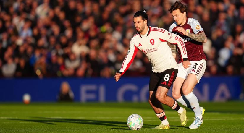 Szoboszlai két gólpassza ellenére a Liverpool kikapott, az Aston Villa biztosította be a BL-indulását
