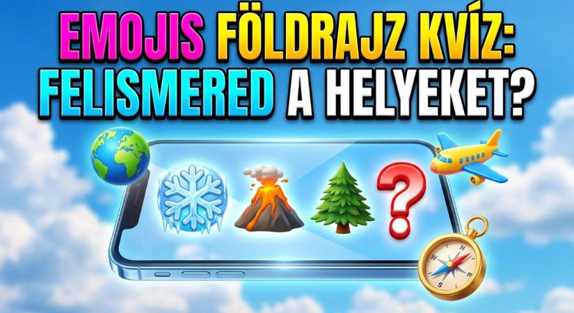 Emojis földrajz kvíz: Teszteld le a tudásod ezzel 8 kérdéses szórakoztató kihívással!