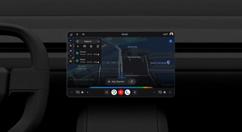 Érkezik az Android Auto új generációja, rengeteg fejlesztésre lehet számítani