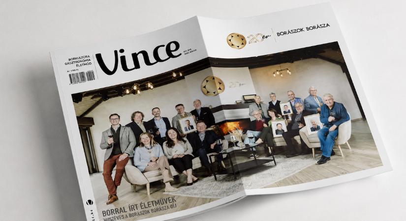 Kapható a Vince magazin májusi száma