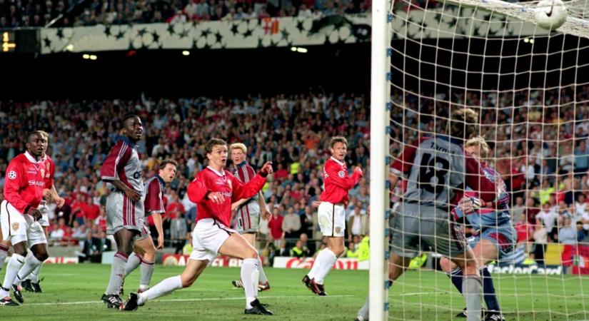 A BL-döntő, ahol a Manchester United cserejátékosai másfél perc alatt küldték a Bayernt a mennyből a pokolba