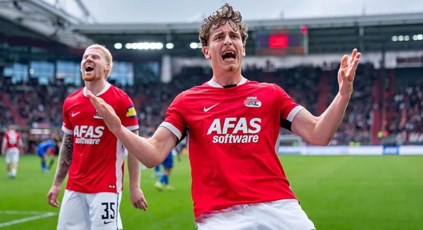 A Juventus, a Chelsea és az Ajax is vinné Kovács Bendegúzt, az Alkmaar hosszabbítana vele – sajtóhír