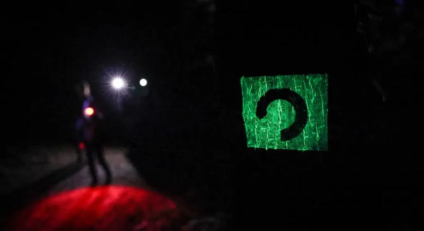 Foszforeszkáló jelek a sötétben: olyan szemérmesre sikerült a Hárs-hegyi fényes ösvény, hogy alig találtuk meg