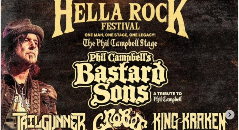 Eltemették a Motörhead gitárosát – Phil Campbell-emléknappal búcsúzik tőle a brit rockvilág