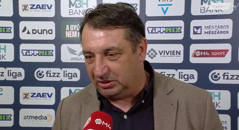 A Felcsút vezetőedzője a távozásáról szóló pletykákról: A táskám el van készítve mindig
