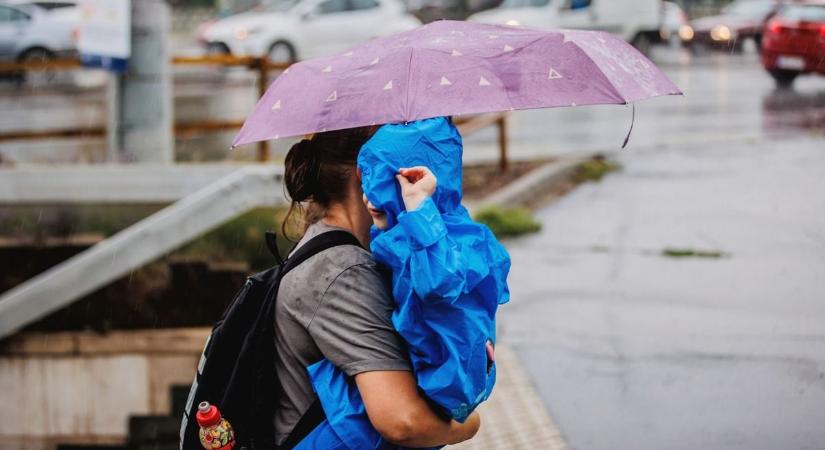 Zivatart, jégesőt és szelet is hozhat Hajdú-Biharban a hét utolsó napja