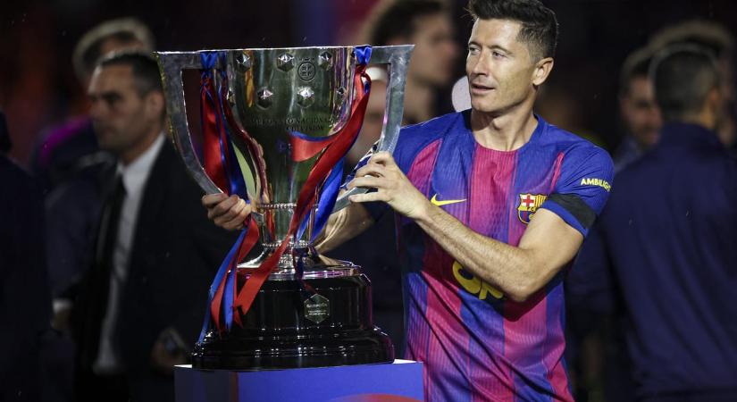 Lewandowski távozik a Barcelonától