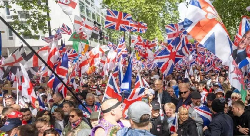 Az elmúlt évek legnagyobb tüntetése zajlik Londonban