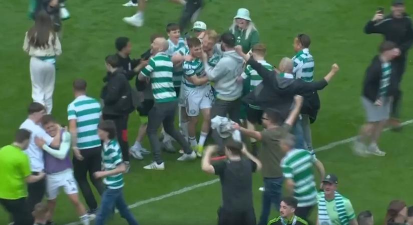 Soha nem látott dráma Skóciában: egy 87. perces gól döntött a bajnoki címről