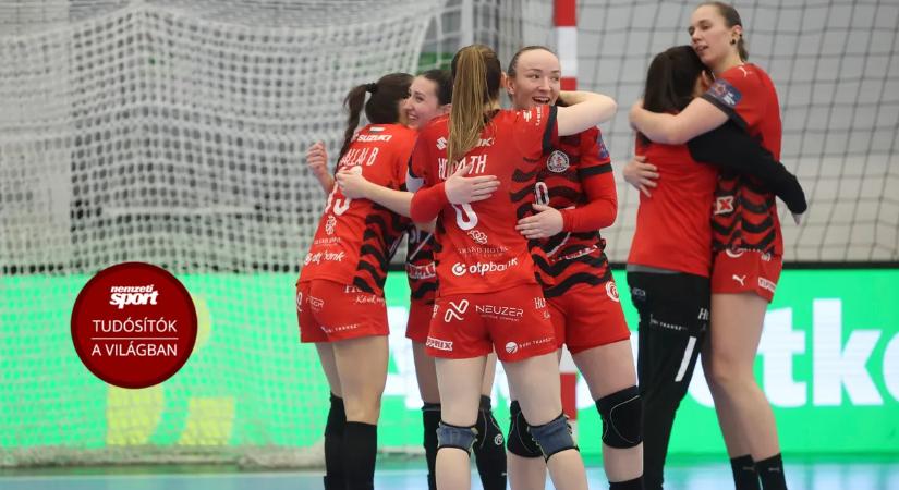 Női kézi Európa-liga: Dijon–Esztergom elődöntő