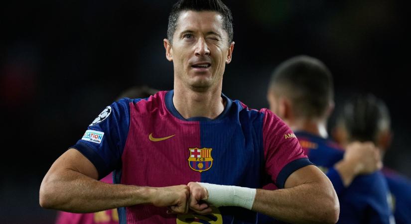 Robert Lewandowski búcsút int – videó