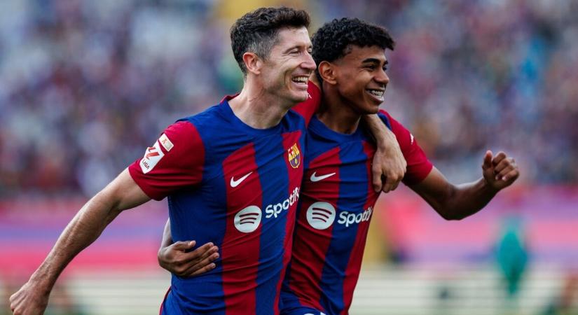 Kiderült, hogyan köszönt el Lewandowski a csapattársaitól Barcelonában