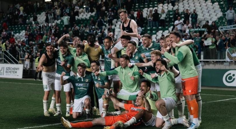 Nyolc év után véget ért a Fradi uralma, az ETO az új magyar bajnok
