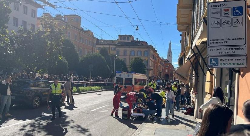 A tömegbe hajtott egy marokkói származású férfi Olaszországban