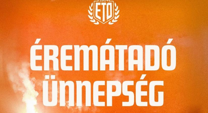 ETO: éremátadás vasárnap délután 3 órakor