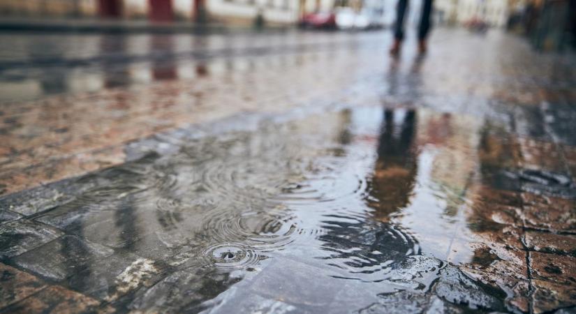 Vasárnapi időjárás: sokfelé kiadós csapadék érkezik