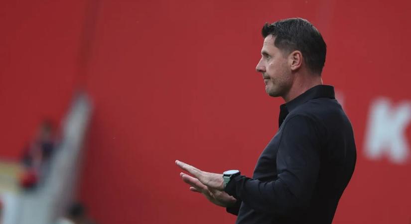 Megható, élő adásban üzent kislányának a bajnoki címet nyert Győr edzője
