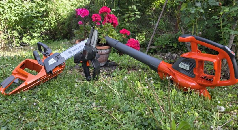 Kábel és benzin nélkül: szintet léptek az akkumulátoros kerti eszközök