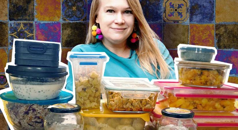 Tóth Flóra: Meal prep négy főre, egy hétre előre