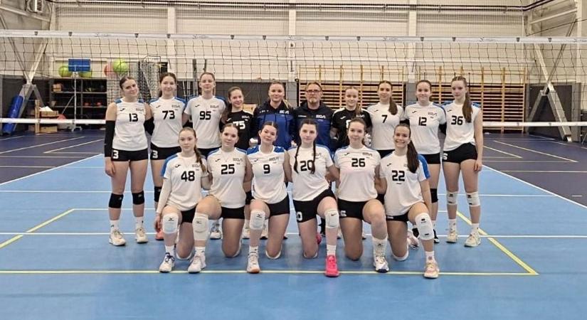 Röplabda: a nyolcadik helyen zárt a KASI „sárga” gyermekcsapata