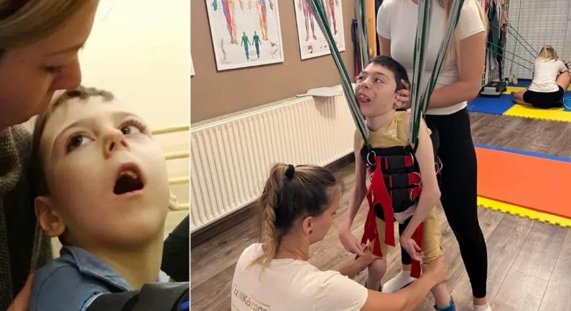 „Néha elhagy a remény” – újabb csapás érte az oxigénhiánnyal született Levit: veséje miatt nem műthető